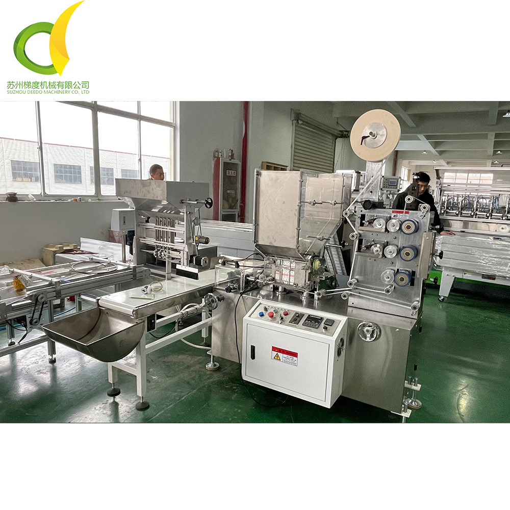 500 pcs/min Straw Paper Wrapping Machine with Two Color Printing