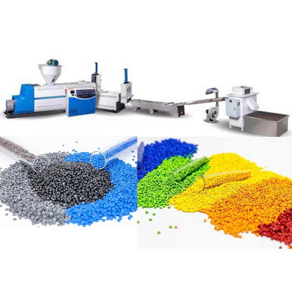 PP PE HDPE LDPE LLDPE Plastic Pelletizer Pelletizing Pellets Making Machine