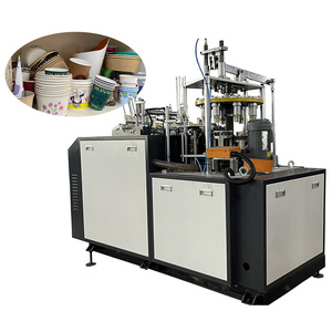 Paper Cups Production Line Factory Making Paper Cups Machine Ultrasound Coated Paper Cups Machine Price