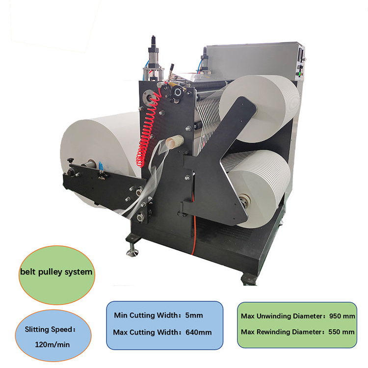 Slitting and Rewinding Machine Cost-effective Kraft Paper Roll Slitting Machine,paper Slitting Rewinder 100% Production Capacity