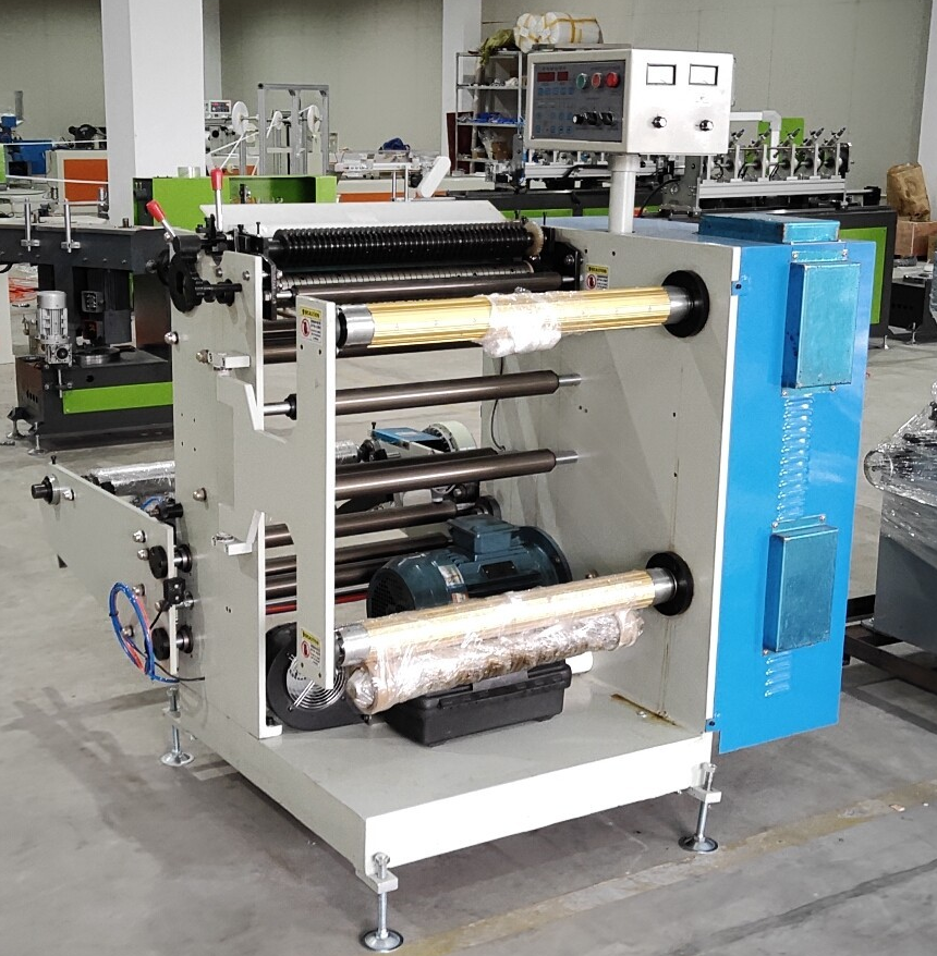 4kw paper reel slitting machine,automatic thermal paper roll slitting machine