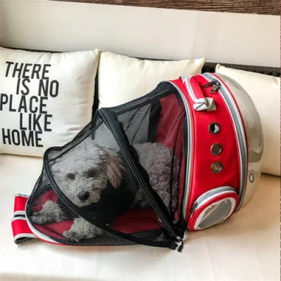 Space Capsule Astronaut Bubble Window Bag Pet Backpack Carrier for Hiking and Airline Approved Travel Pet Carrier