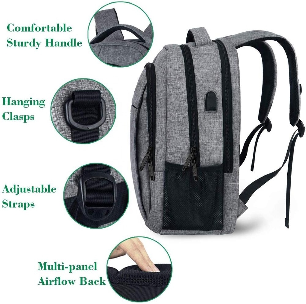 Waterproof Anti Theft Travel Back Packs Custom Private Label Wholesale Travel Backpack Bag Casual Sports Backpack