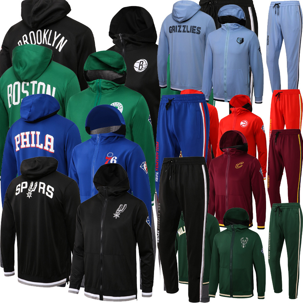 Spot Wholesale Basketball Jackets All Teams -Nba Players Wear Basketball Uniforms For Sports Basketball Wear