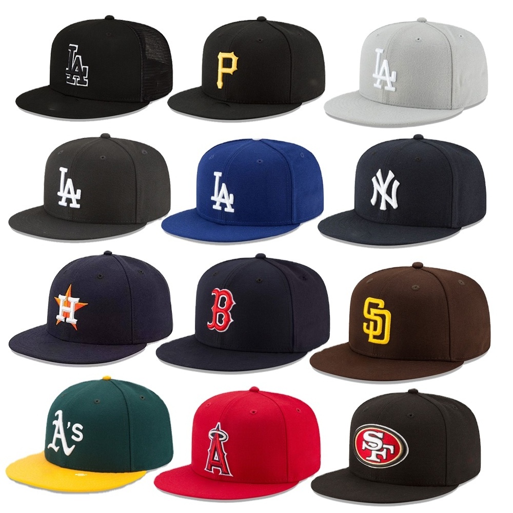 Gorros Baseball Cap Dad Flat Brim Hat Sport Fitted La Hats Caps For Men Trucker Gorras Del Clasico Mundial De Beisbol 2023A