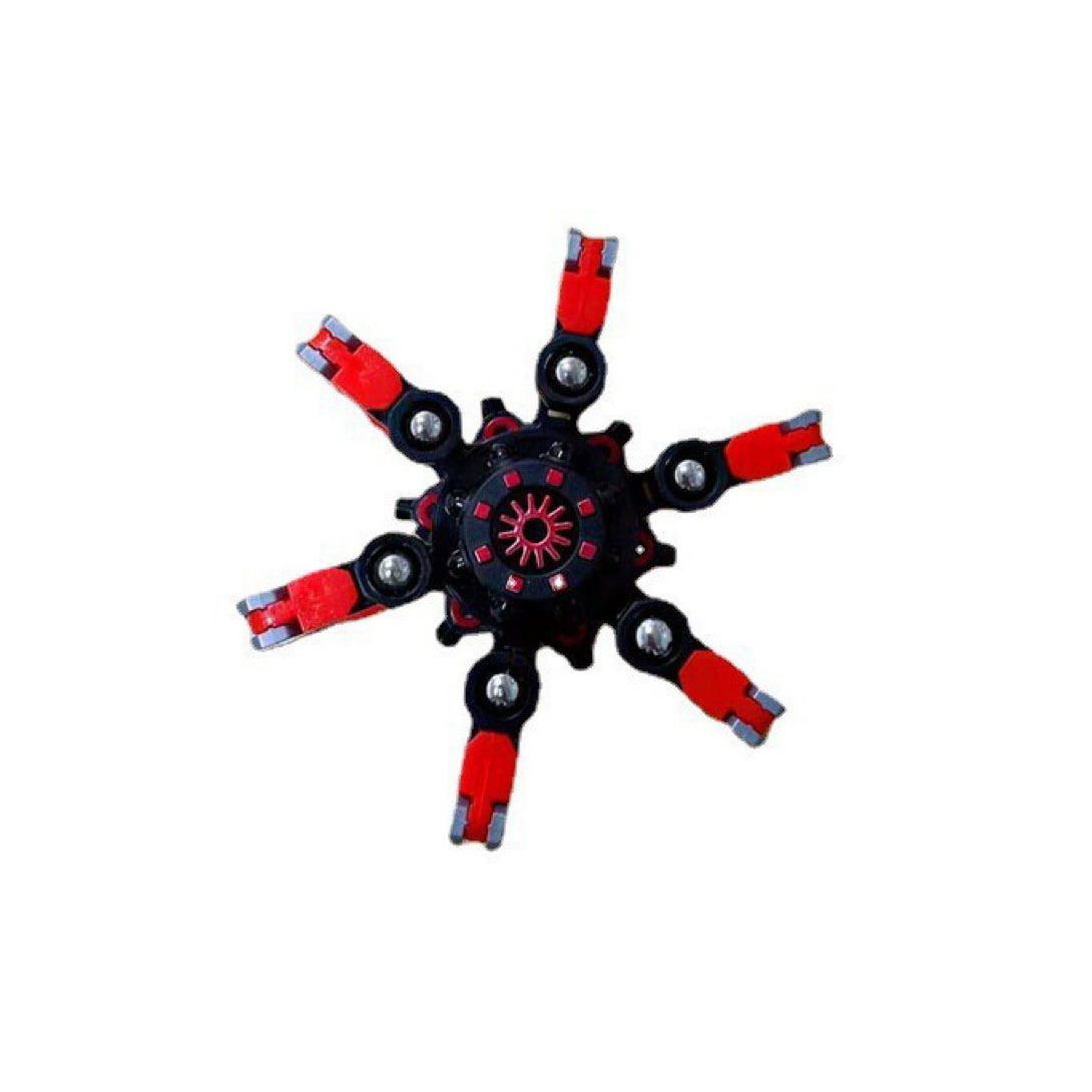 2022 DIY transformable chain mechanical spiral twister fingertip gyro hand spinner funny fidget sensory spinner toys