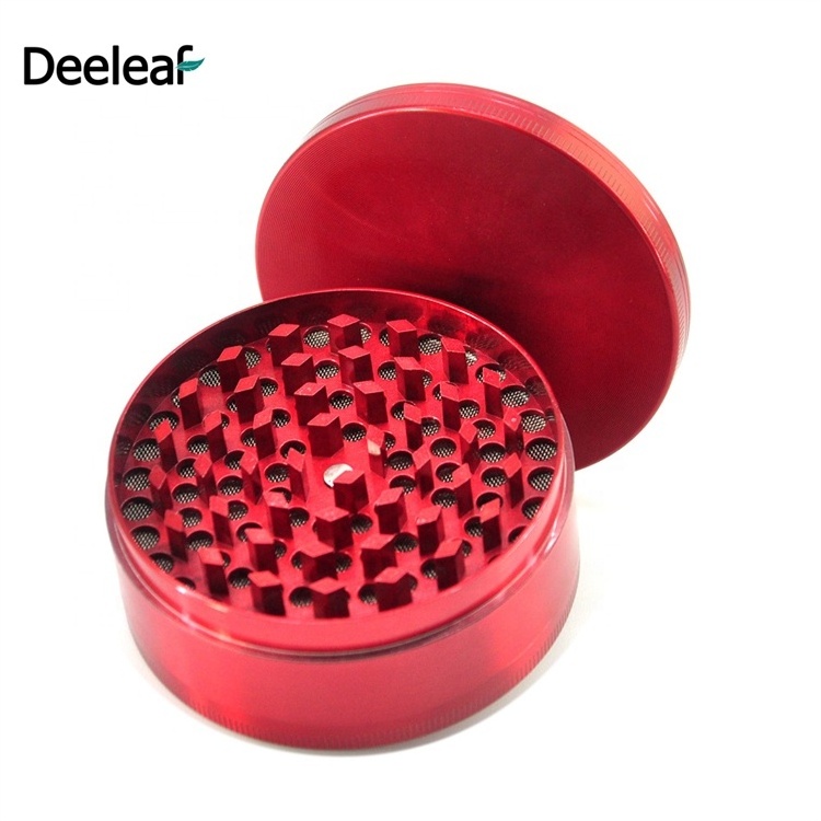 4 parts 75mm 100mm big size herb grinder metal zinc alloy smoking accessories large dry tobacco grinder for herb