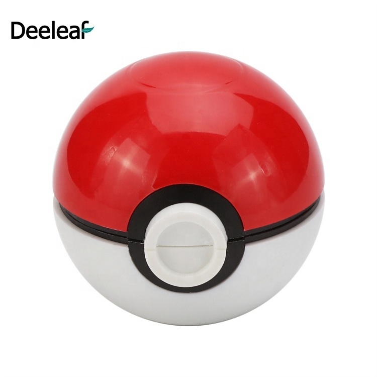 round ball shape herb grinder smoking accessories star wars dragon ball poke ball deadpool dead star pokemon dry herb grinder