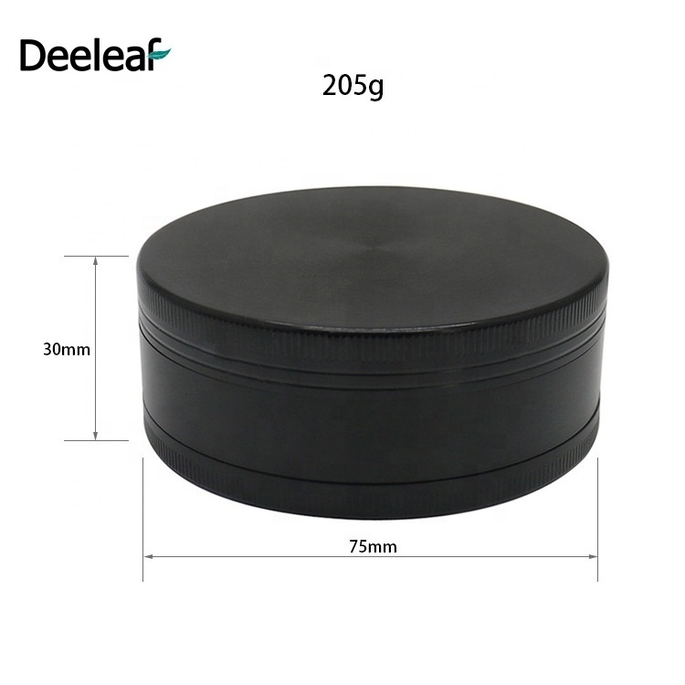 4 parts 75mm 100mm big size herb grinder metal zinc alloy smoking accessories large dry tobacco grinder for herb