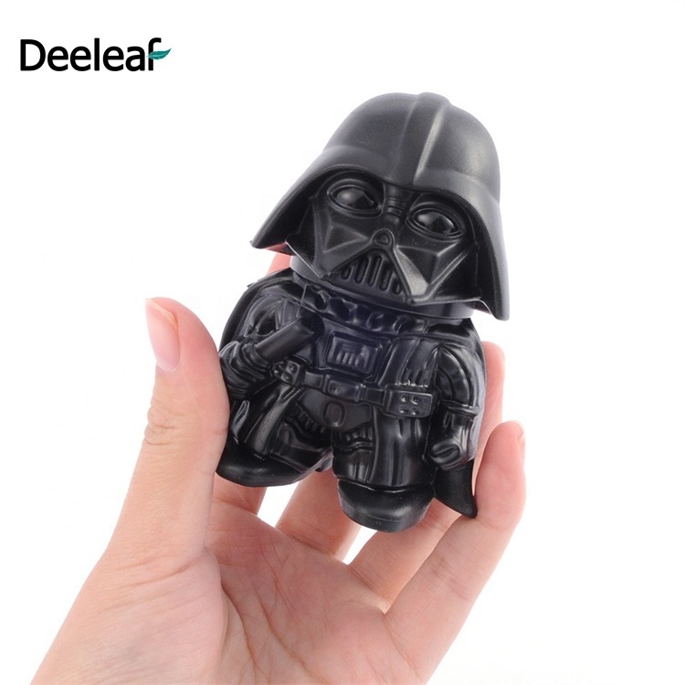 Alien Star war Darth Vader smoke accessories herb grinder 3 layers metal zinc alloy Dark vador herb tobacco grinder