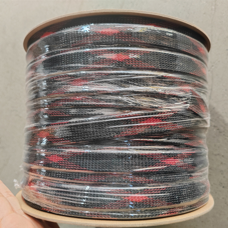 PET Expandable Braided Cable Sleeve Customized Protective Wire sleeved for manchon Cable Multicolor management braided sleeving