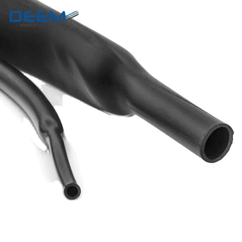 VT200 heat shrink Fluoro rubber tube with with excellent heat resistance oil resistance, and chemical resistance