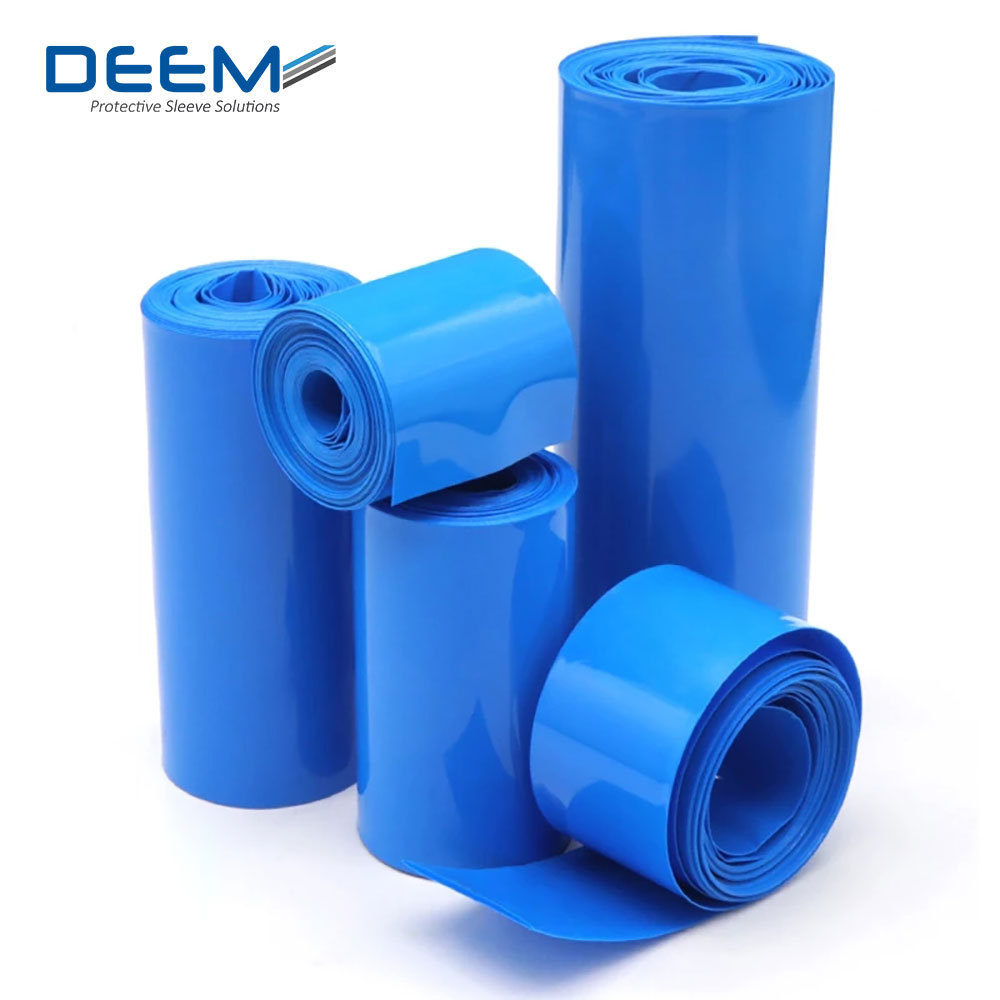 DEEM Factory Price Waterproof PVC Heat Shrink Tube Custom Shrink Sleeve Shrink Wrap Printing Shrink Sleeve