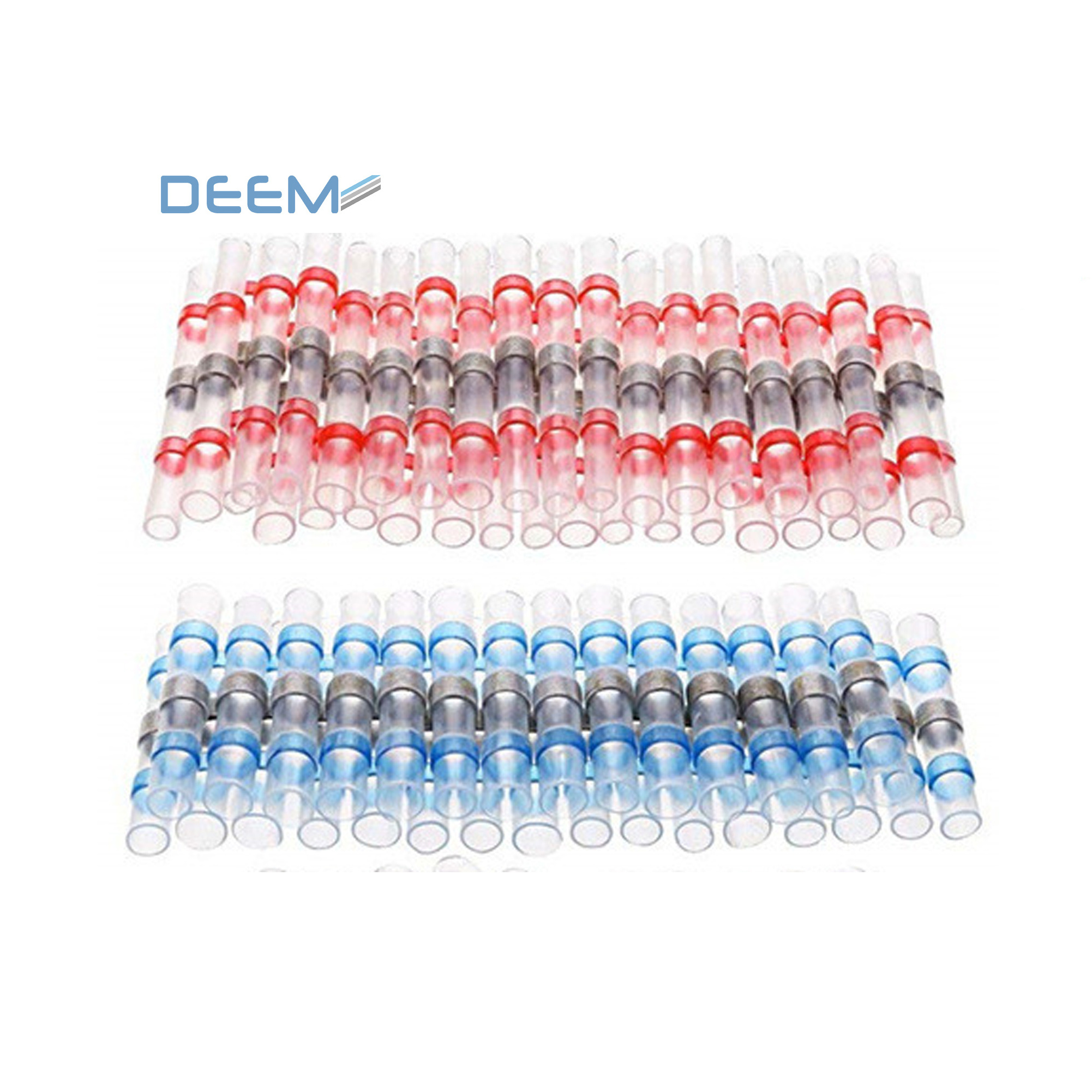 DEEM Waterproof Tin plated cable Solder sleeve for Wire Heat shrink Terminal