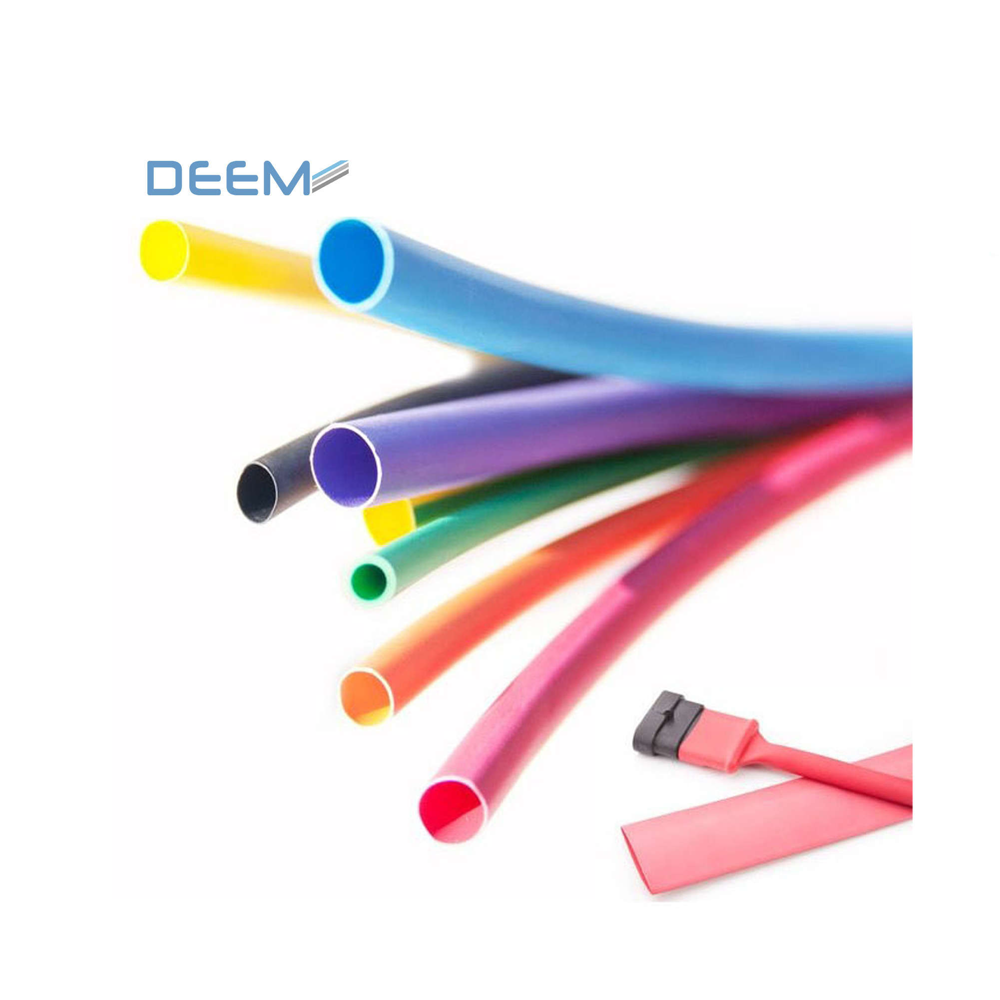 DEEM flexible heat shrink sleeve polyolefin thermo shrink wrap heat resistance sleeves thick heat shrink tube roll