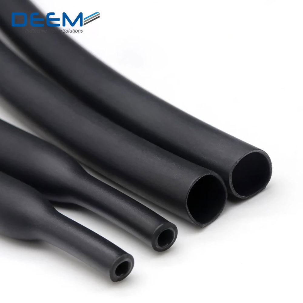 200 centigrade heat shrink fluoroelastomer tube with with excellent heat resistance oil resistance chemical resistance