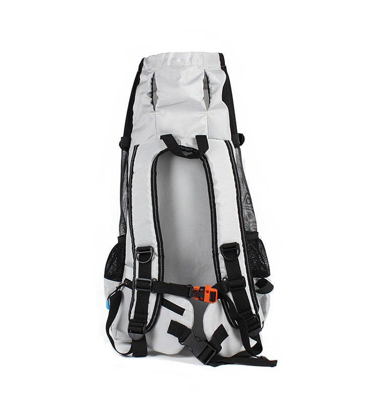 Outdoor Pet Backpack Carrier Large Dog Trainer Sack Bag Breathable Dog Carrying Bag Hiking Pet Sport Backpack Carrier