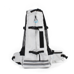 Outdoor Pet Backpack Carrier Large Dog Trainer Sack Bag Breathable Dog Carrying Bag Hiking Pet Sport Backpack Carrier