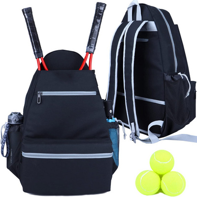 Factory Custom Large Tennis Bag Tennis Backpack Racket Bag to Hold Rackets, Balls Tennis, Pickleball