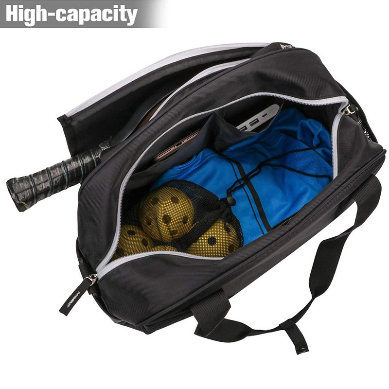 New Design Stylish Sports Pickleball Paddles Bag Tennis Racket ball Tote bag