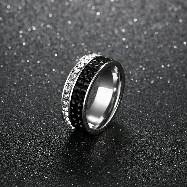 Marlary Mens Jewelry New Designs Fashion Ring Finger Rings Photos Black Stone Ring