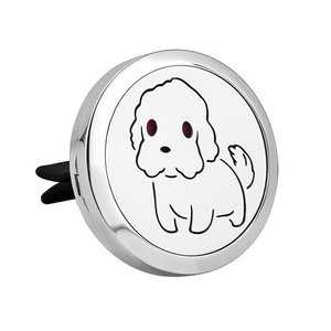 New Arrival Lovely Pets Aroma Diffuser Car Vent Clip Freshener 30mm Steel Air Purified Clips