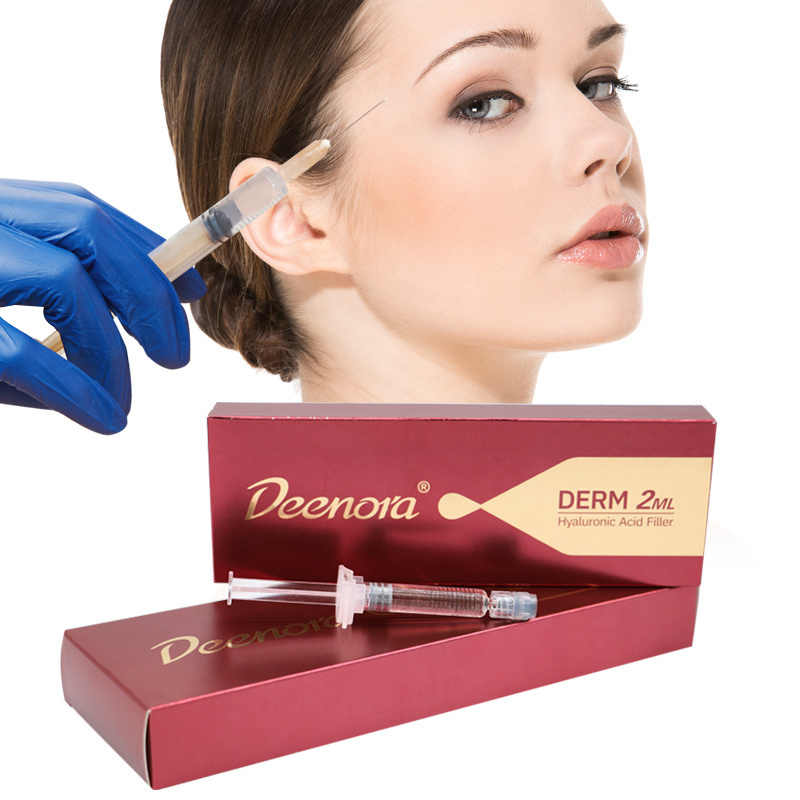 Deenora 1ml 2ml derm  Cross Linked  wholesale injectable hyaluronic acid  gel syringe  filler injection for face lips