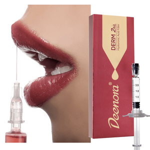 Deenora 1ml 2ml derm  Cross Linked  wholesale injectable hyaluronic acid  gel syringe  filler injection for face lips