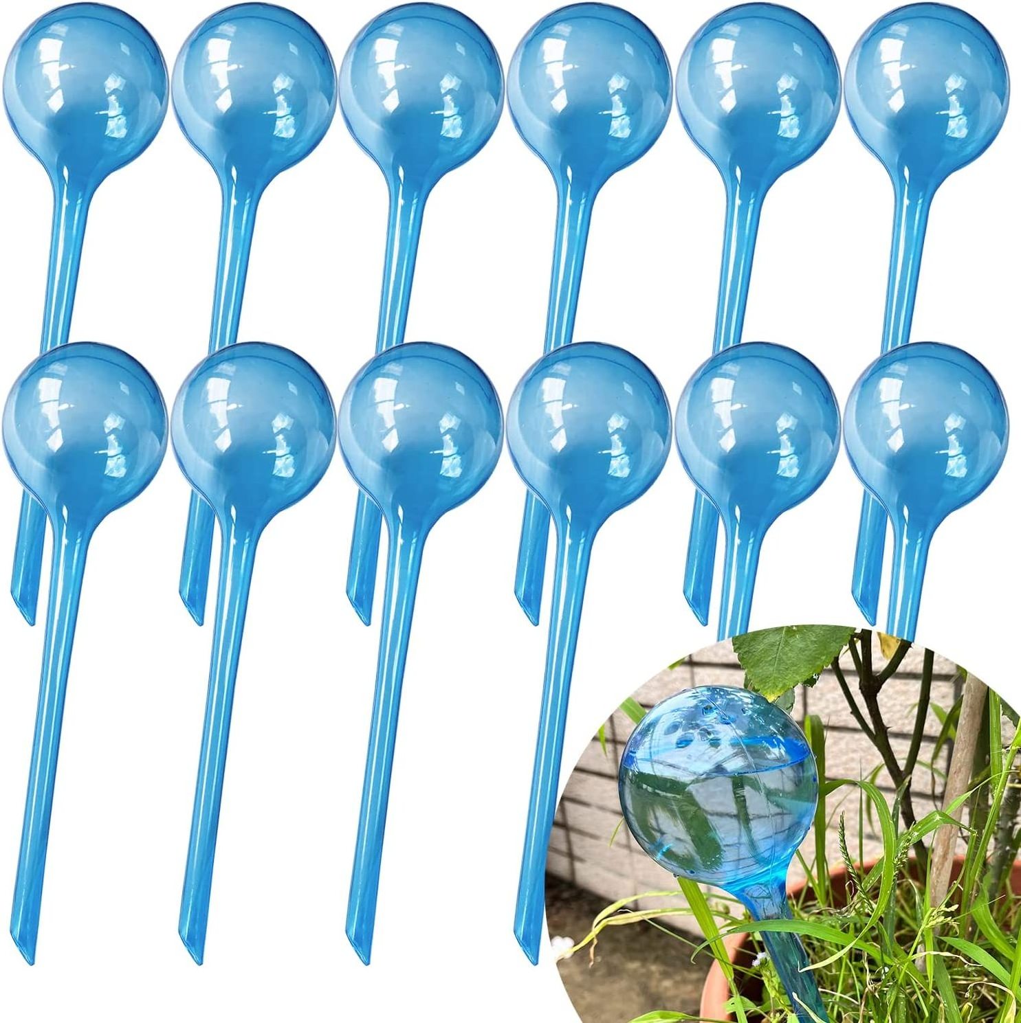 DEEPBANG plant Clear Self Watering Globes Automatic Water Balls Device Vacation Houseplant Pot Bulbs Watering Bulbs