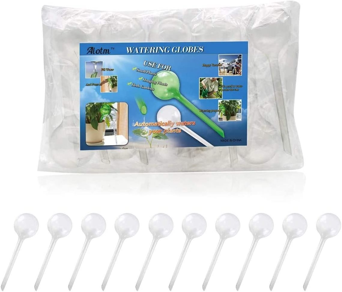 DEEPBANG plant Clear Self Watering Globes Automatic Water Balls Device Vacation Houseplant Pot Bulbs Watering Bulbs