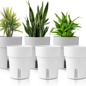 New Design Cheap Bulk Levitating Sublimation Plastic Flower Pot Indoor Planters Home Decoration Wholesale