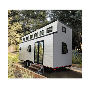 NZ/AS/US Approved Prefab Tiny House on Wheels with Trailer RV Living for Travel Factory Direct Deepblue Smarthouse