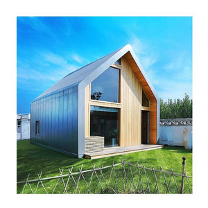 Deepblue Smarthouse cost-efficient volstrukt steel frame kit mobile prefab light steel frame bamboo bungalow wooden design garde