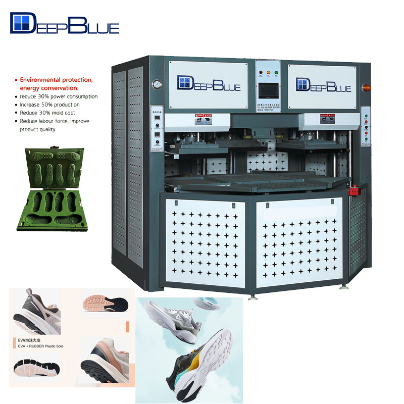 Hydraulic Hot and Cold EVA Sole Making Machine Sole Press Machines Hydraulic Shoe Sole Pressing Machine