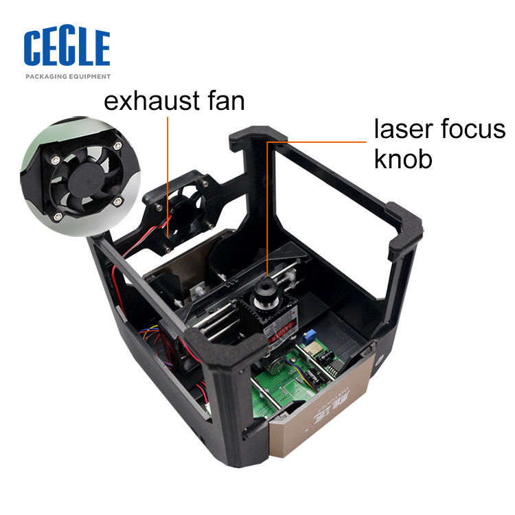 mini desktop portable  cnc laser engraving machine price