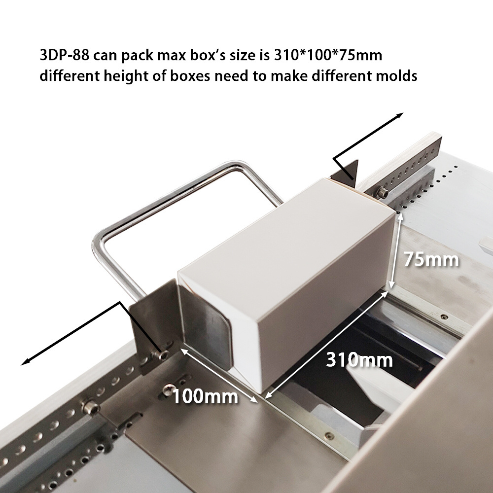 A3DP-88/3DP-88 Perfume Box Cellophane Wrapping Machine