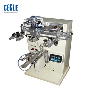 semi auto screen printing machine round silk screen printing machine for sale