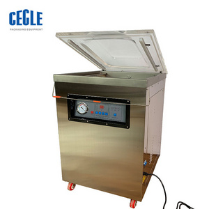 automatic commercial  dz400 vertical single chamber food vacuum packing machine price