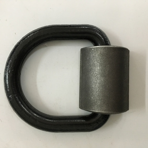 Forged Weld-on 5/8" D Ring with Bracket Lashing Ring Tie Down Ring