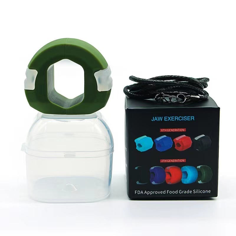 Customized Jaw Trainer Device Face Muscle Trainer Chewing Device Neck Chin Exercise Tool Jawline Sculptor Jaw Exerciser