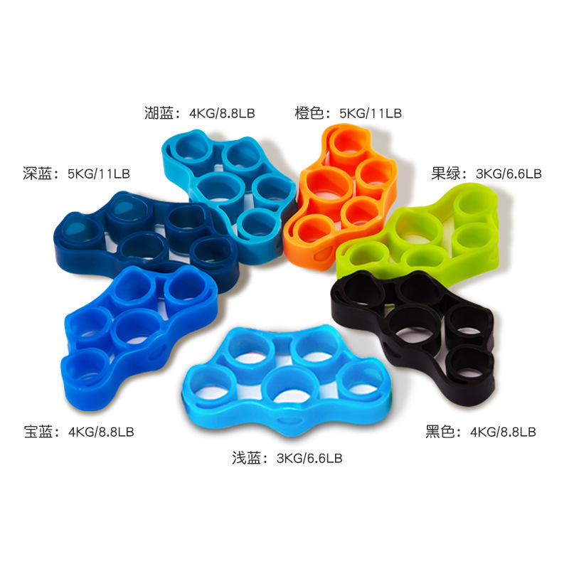 Finger Exercise Hand Strengthener Stretcher Hand Trainer Rehabilitation Training Silicone Hand Grip