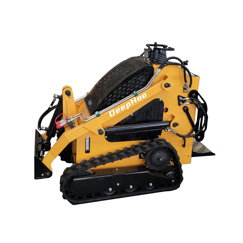 Small Stand type China Mini Crawler Track Loader Skid Steer