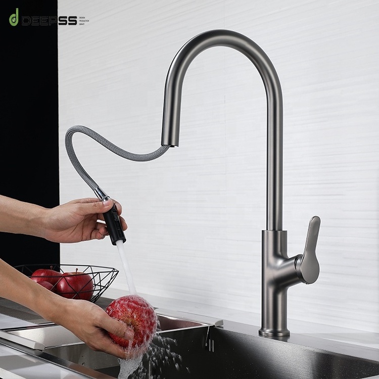 Deepss Rotatable Copper Taps Mixer Vintage Solid Brass Bathroom Kitchen Faucet