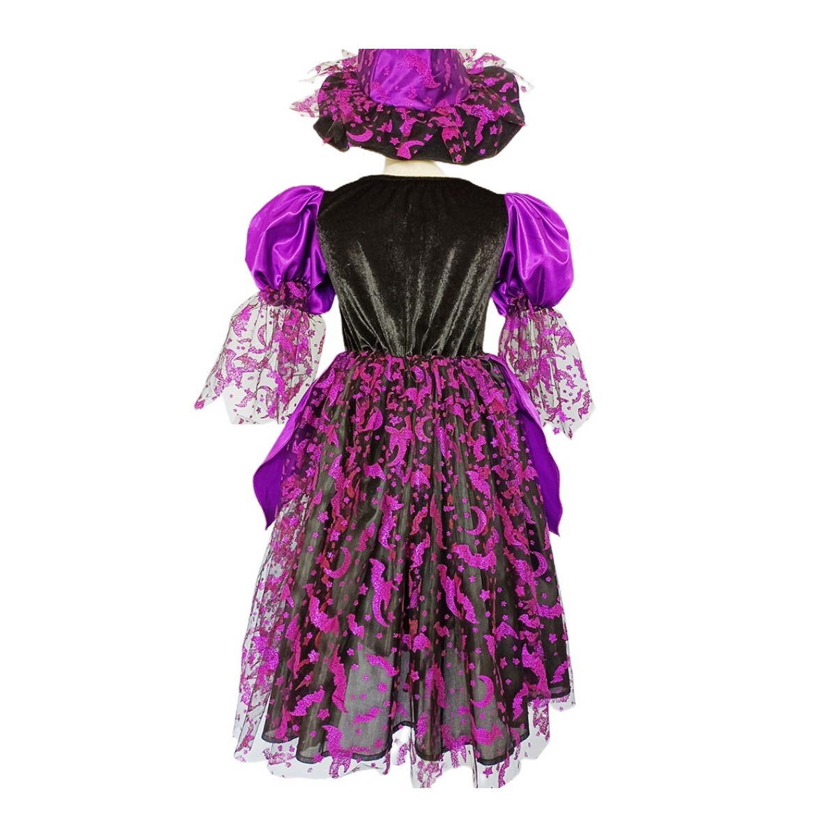 Princess Dress Little Witch Vampire Costume Factory Direct Selling Halloween Children's Costume Dress Girl