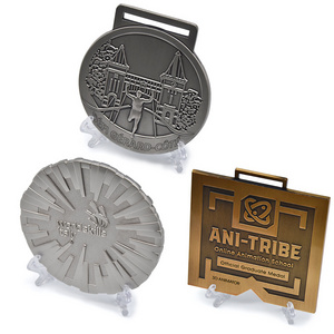 Custom metal competition finisher marathon race medals