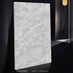 Porcelain Tile 600x1200mm Jazz White Color Polished Porcelain Floor And Wall Slim Tiles