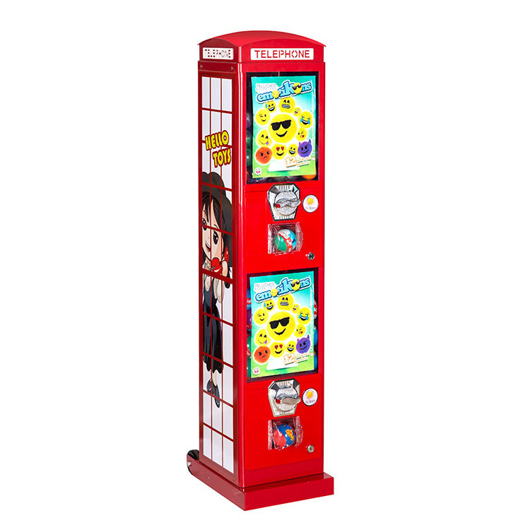 Public Newsstand Kiosk newsagent telephone booth vending machine for sale