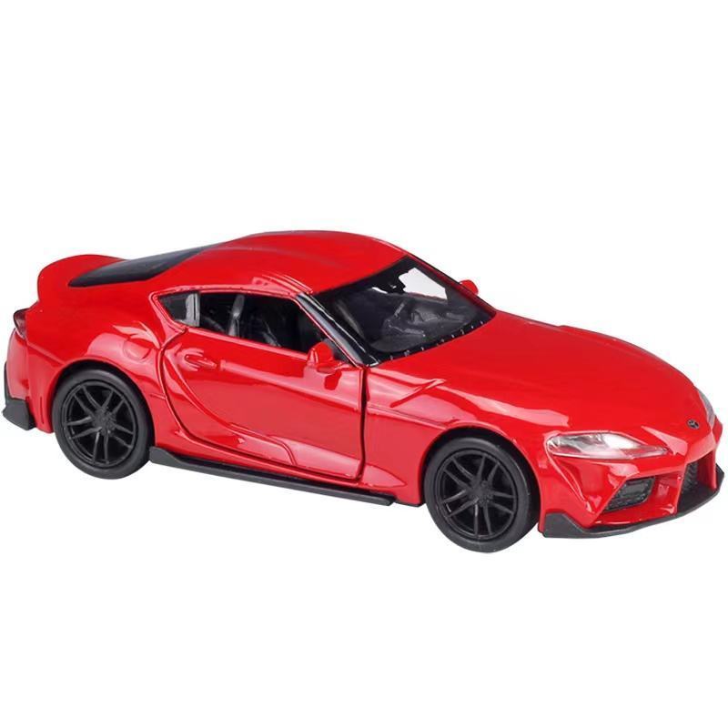 Hot Sell Diecasts Toy Vehicles Supra 1/36 Alloy Pullback Two Door Open Diecast Model Cars Model Gifts