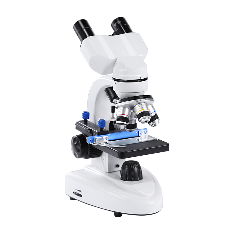 40X-2500X high definition optical system instruments digital medical binocular biological microscope for students