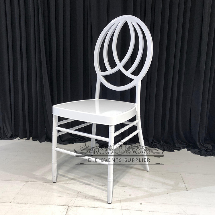 Luxury Modern Polypropylene White Gold Resin Banquet Hall Furniture Chiavari Weeding Wedding Events Chairs In Turkey